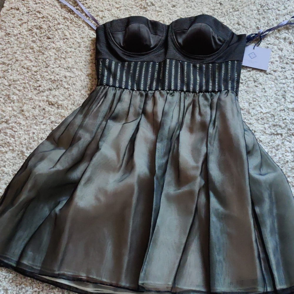 Vera Wang dress w removable straps - Picture 9 of 11